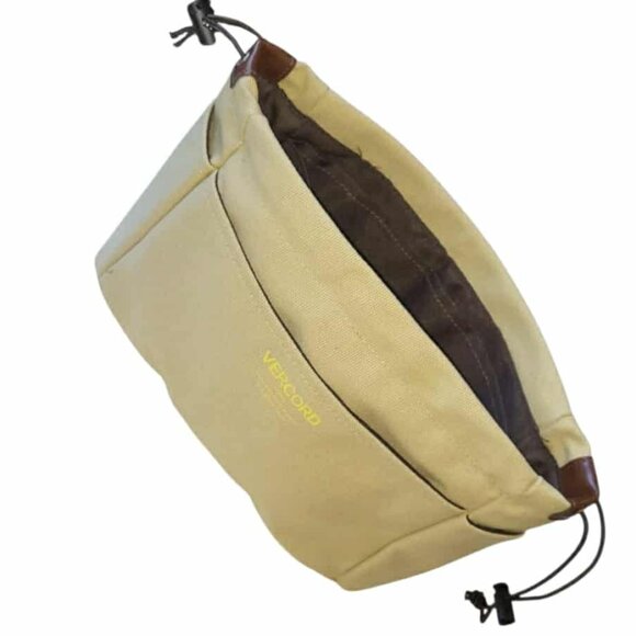 Vercord Canvas Handbag Organizer Purse Insert Khaki Large 10 Pockets - Picture 1 of 9